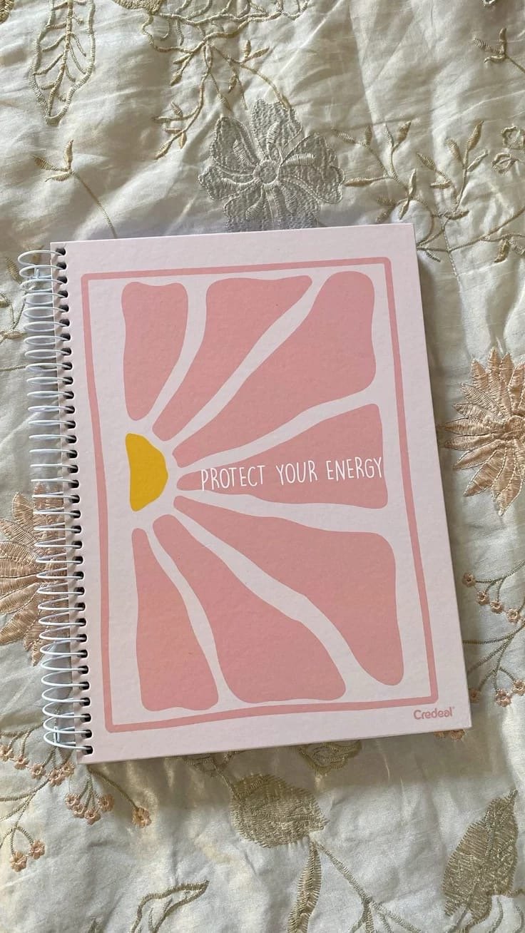 Aesthetic pink blush Notebook 